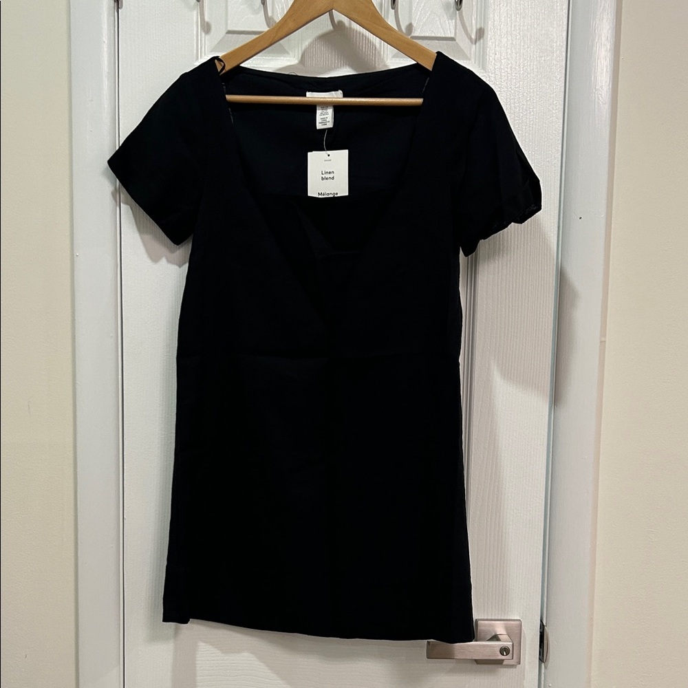 H&M Women's Black Short Sleeve Top